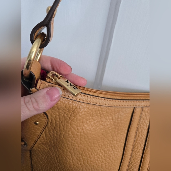 Mustard Yellow Leather The Sak  Shoulder Bag - Picture 6 of 6